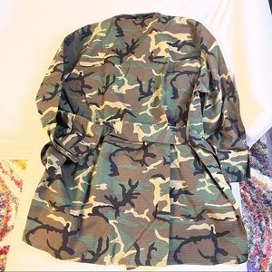 Pretty Little Thing Plus Camp Utility Tie-waist Shirt Dress. US 3X. NWT